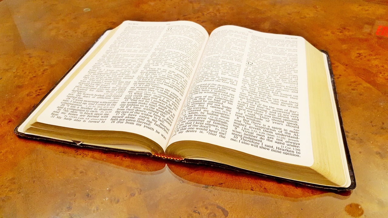 bible open bible christian