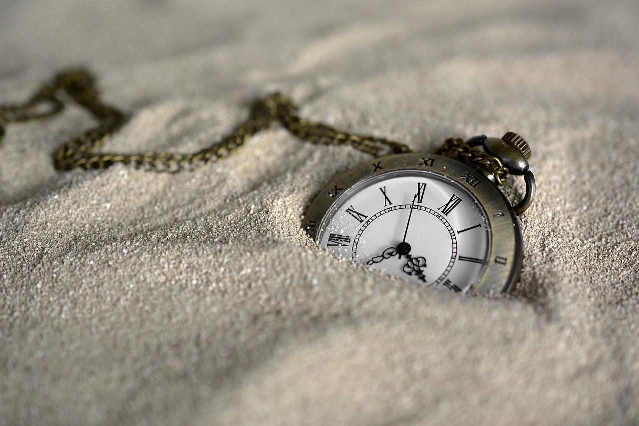 pocket watch time sand clock 3156771